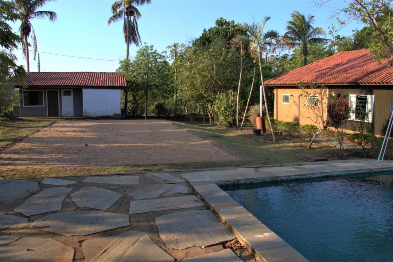 Casa Unica Com Piscina E Lareira A 1,2 Km Do Centro Villa Chapada dos Guimaraes Luaran gambar