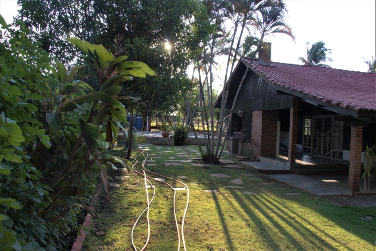 Casa Unica Com Piscina E Lareira A 1,2 Km Do Centro Villa Chapada dos Guimaraes Luaran gambar